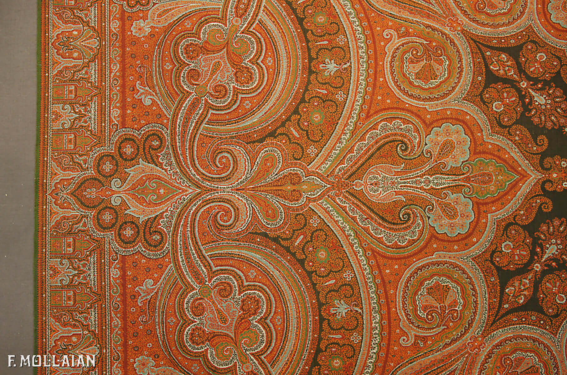 Antique Indian Kashmir Textile n°:47472692